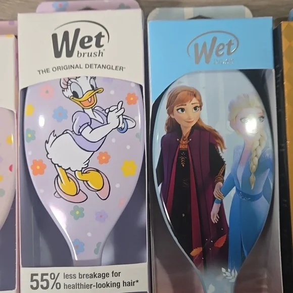 Wet Brush Disney PICK ONE Hair Accessories Set - Minnie, Daisy, Frozen, Alice - Picture 3 of 7